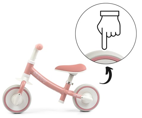 Milly Mally Rowerek Biegowy Skippy Pink
