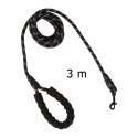 Smycz dla psa treningowa na lince wytrzymała odblaskowa 3m