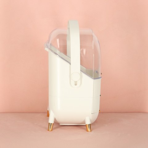 Szkatułka organizer na kosmetyki szafka biała