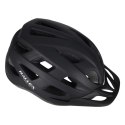 Kask rowerowy na rower RALLEX damski męski regulowany czarny M 54-58cm