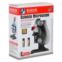 Mikroskop szkolny edukacyjny naukowy 1200x akcesoria