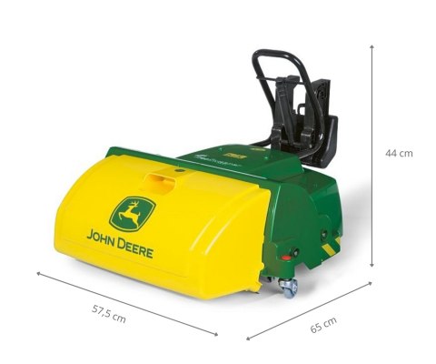 Rolly Toys 409716 Zamiatarka z Klapą John Deere