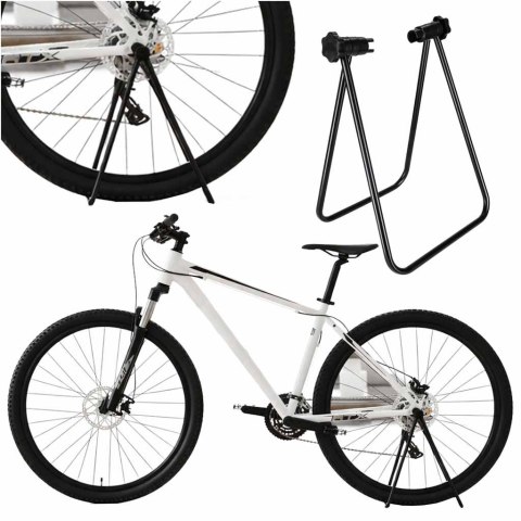 Stojak na rower serwisowy składany metalowy na tylne koło