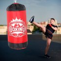Worek bokserski i rękawice zestaw do boksowania