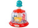 Bączek Kolorowa Karuzela Z Kulkami Ośmiornica Zwierzęta Morskie + Obręcze