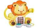 Edukacyjna Zabawka Muzyczna LEW Z Telefonem Telefon Melodie Dźwięki Podświetlenie