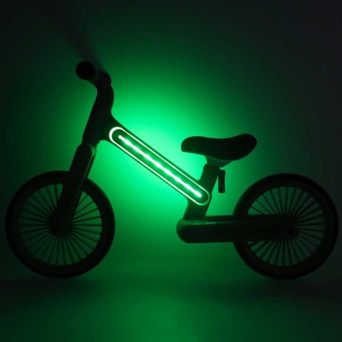 Rowerek biegowy Trike Fix Glow LED neon zielony