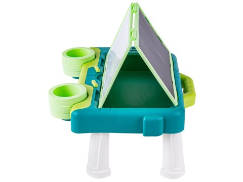 Wielofunkcyjna Dwustronna Tablica 2w1 Do Rysowania Malowania Zmazywalna Kredowa Stolik ZIELONA