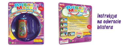 Bańki Emily - zestaw do puszczania ogromnych baniek mydlanych - Bubble Maker PL