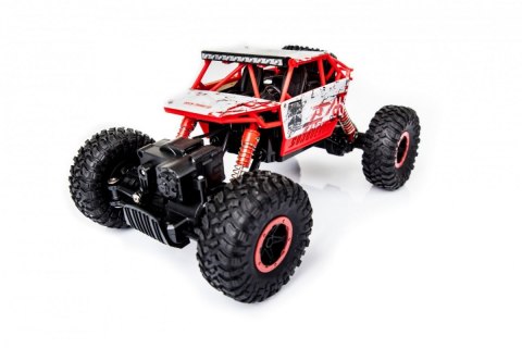 Samochód zdalnie sterowany na pilota RC Rock Crawler HB 2,4GHz 1:18 czerwony