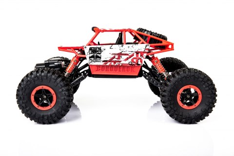 Samochód zdalnie sterowany na pilota RC Rock Crawler HB 2,4GHz 1:18 zielony