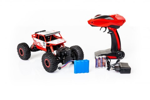 Samochód zdalnie sterowany na pilota RC Rock Crawler HB 2,4GHz 1:18 zielony