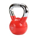 KTC06 RED UCHWYT CHROM RADEŁKOWANY KETTLEBELL ŻELIWNY HMS