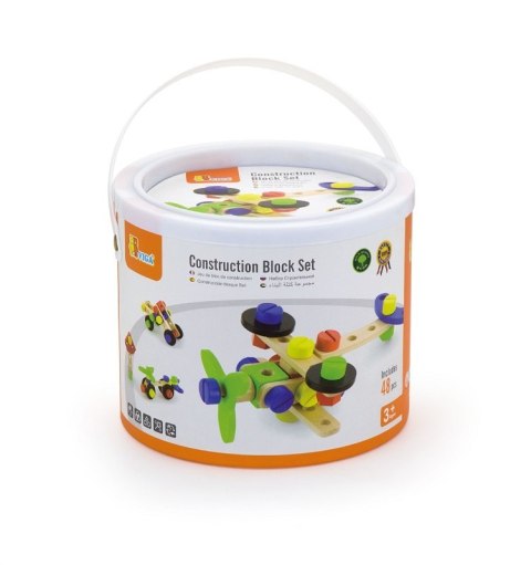 VIGA 50383 KLOCKI KONSTRUKCYJNE 48 ELEMENTÓW (0889, Viga)