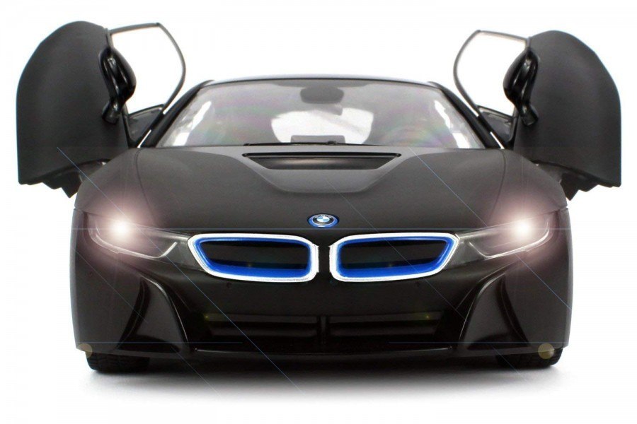 BMW i8 RASTAR 1:14 RTR (zasilanie na baterie AA) - Czarny
