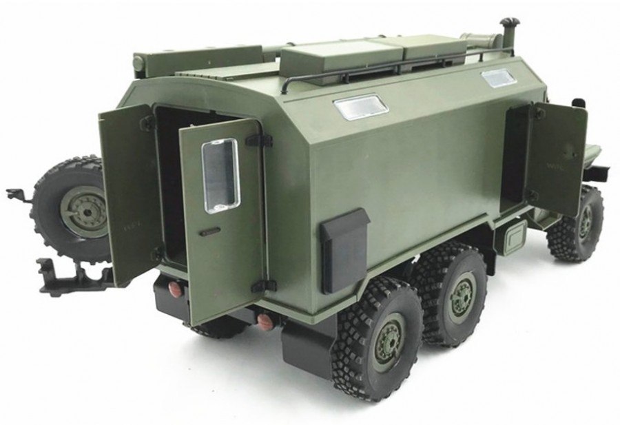 Ciężarówka wojskowa WPL B-36 (1:16, 4WD, 2.4G, LiPo) - Zielony