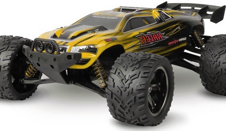 Truggy Racer 2WD 1:12 2.4GHz RTR - Żółty