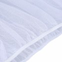 Moskitiera siatka na owady elastyczna na gumkę do wózka uniwersalna 140cm biała