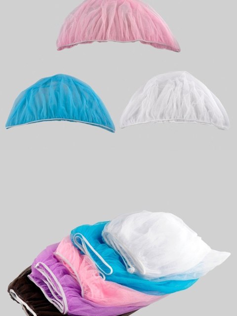 Moskitiera siatka na owady elastyczna na gumkę do wózka uniwersalna 140cm biała