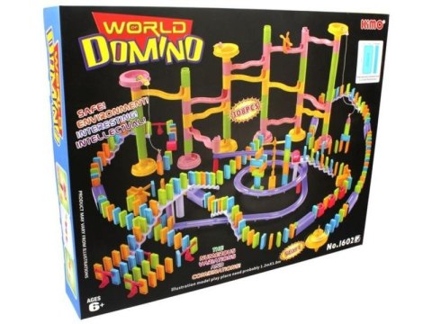 Ogromny Tor Kulkowy KULODROM DOMINO 308 elementów