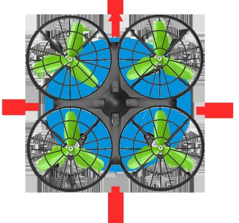 Dron RC Syma X26 2,4Ghz Headless