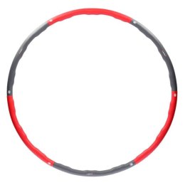 HHP002 RED-GREY HULA HOP 1,2KG 100CM HMS